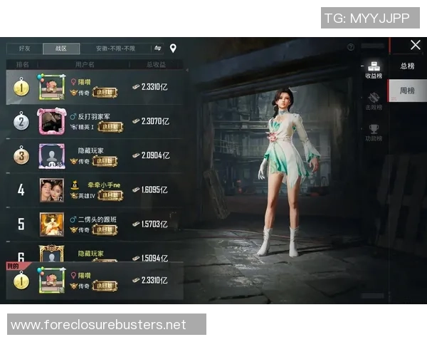 2026和平精英力量排行榜：TES位居第6名